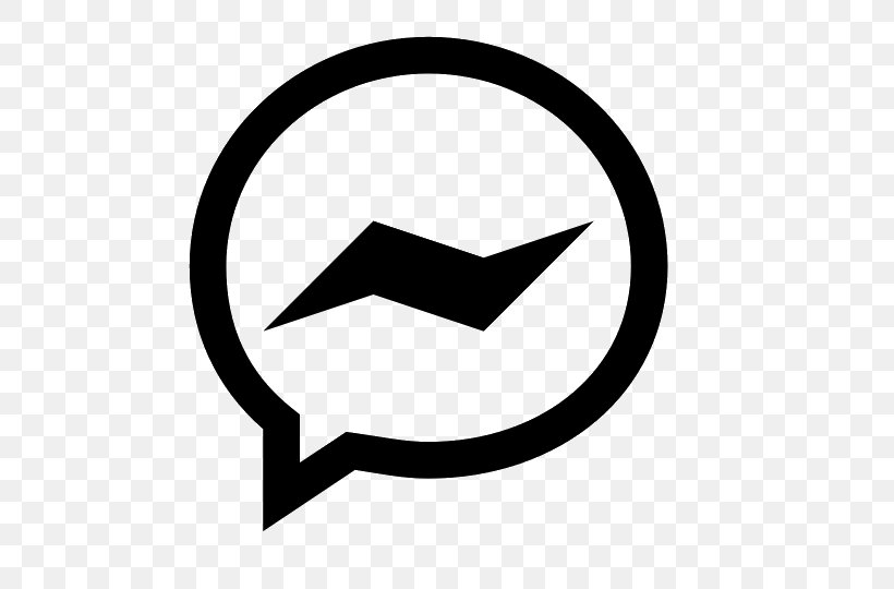 Facebook Messenger Desktop Wallpaper Like Button Clip Art, PNG, 540x540px, Facebook Messenger, Area, Black, Black And White, Button Download Free
