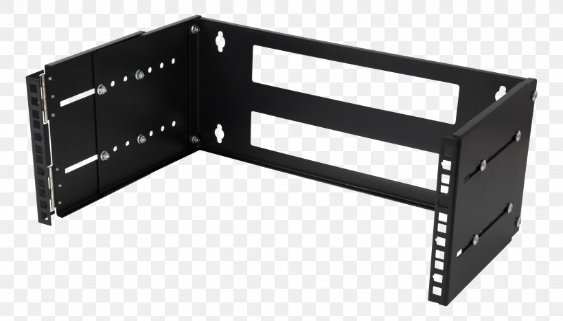 19-inch Rack Patch Panels Computer Servers Rack Unit Network Cables, PNG, 3634x2074px, 19inch Rack, Automotive Exterior, Black, Category 6 Cable, Computer Servers Download Free