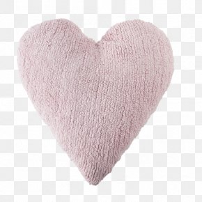 Heart Pillow - Cushion Throw Pillows Carpet Wool PNG