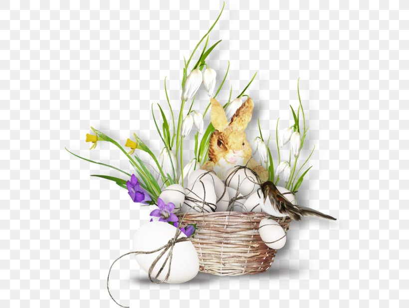 Easter Bunny Easter Egg Clip Art, PNG, 561x617px, Easter Bunny, Artificial Flower, Christmas, Cut Flowers, Duck Download Free