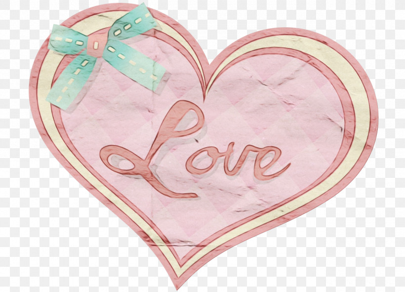 Heart Pink Love Text Heart, PNG, 1280x924px, Watercolor, Heart, Love, Paint, Pink Download Free
