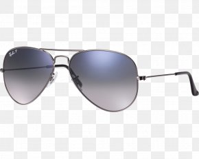 Ray Ban - Ray-Ban Aviator Gradient Ray-Ban Aviator Classic Aviator Sunglasses PNG