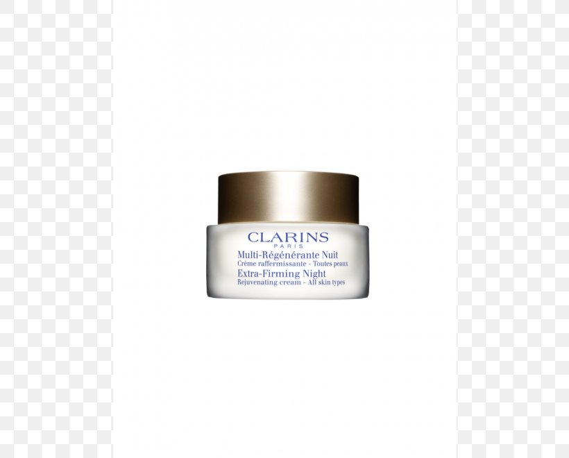 Anti-aging Cream Moisturizer Clarins Extra-Firming Night Rejuvenating Cream Skin Care, PNG, 660x660px, Cream, Antiaging Cream, Clarins, Cosmetics, Moisturizer Download Free