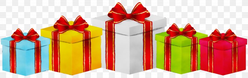 Christmas Gift Drawing, PNG, 3000x950px, Watercolor, Birthday, Box, Christmas Day, Christmas Gift Download Free