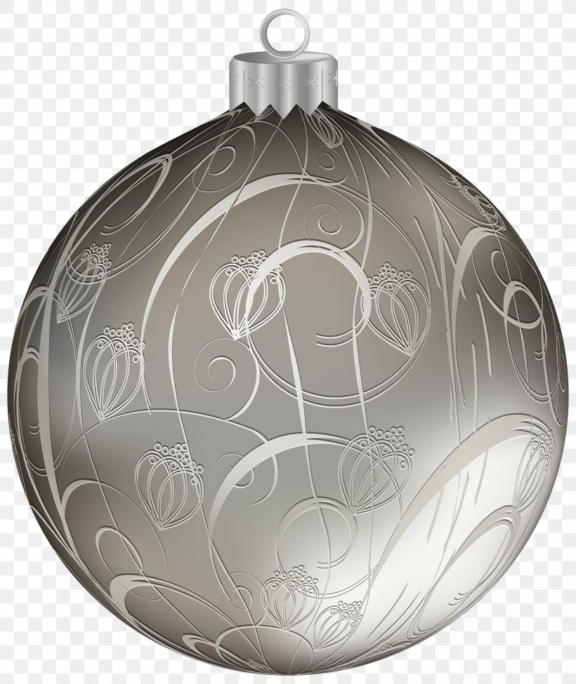 Christmas Ornament Silver Clip Art, PNG, 2522x3000px, Christmas Ornament, Christmas, Christmas Decoration, Christmas Tree, Color Download Free