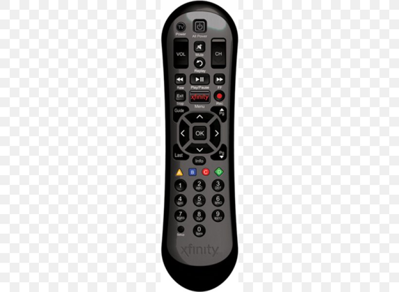 Comcast Remote Controls Universal Remote Cable Television Digital Video Recorders, PNG, 600x600px, Comcast, All Xbox Accessory, Battery, Cable Converter Box, Cable Television Download Free