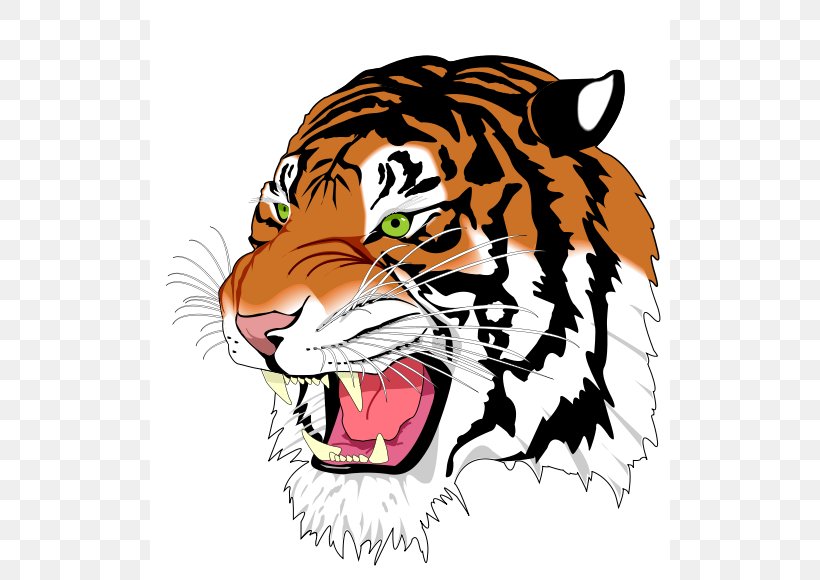 Tiger Rendering Clip Art, PNG, 520x580px, Tiger, Art, Big Cats, Bitmap, Carnivoran Download Free