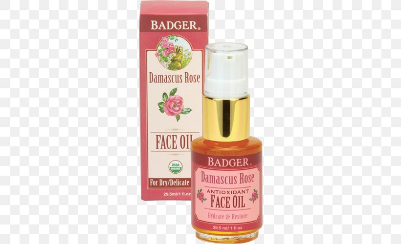 Badger Balm Damask Rose Oil Antioxidant Sunscreen, PNG, 500x500px, Badger Balm, Antioxidant, Badger, Cleanser, Cosmetics Download Free