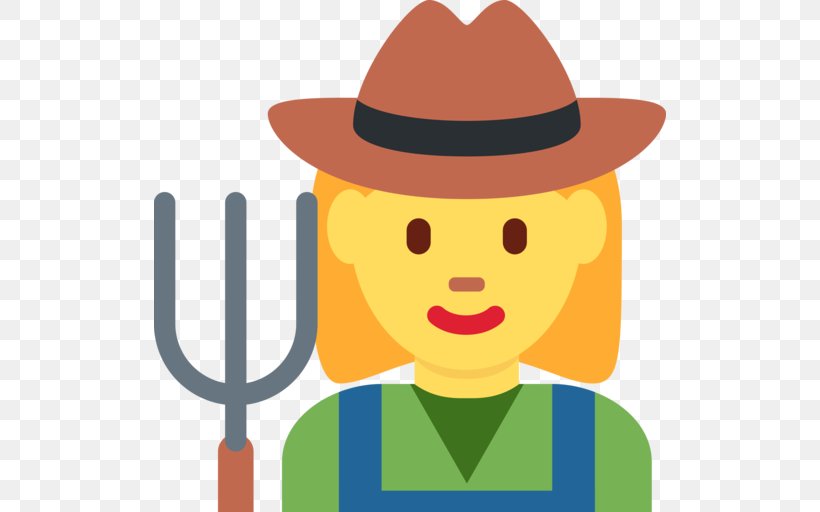 Emojipedia Agriculture Zero-width Joiner Clip Art, PNG, 512x512px, Emoji, Agriculture, Emojipedia, Face, Farmer Download Free