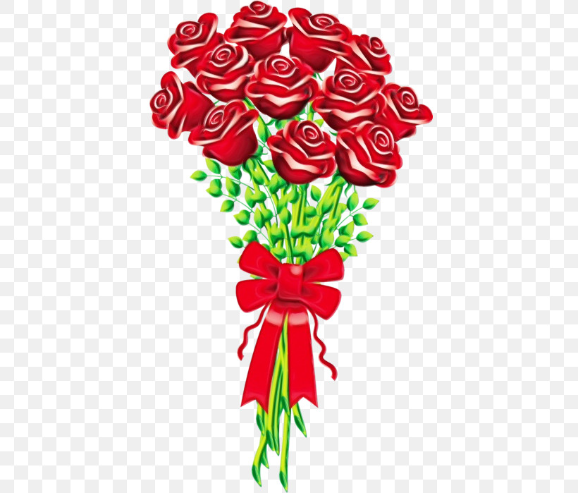 Garden Roses, PNG, 408x699px, Watercolor, Anthurium, Bouquet, Cut Flowers, Flower Download Free