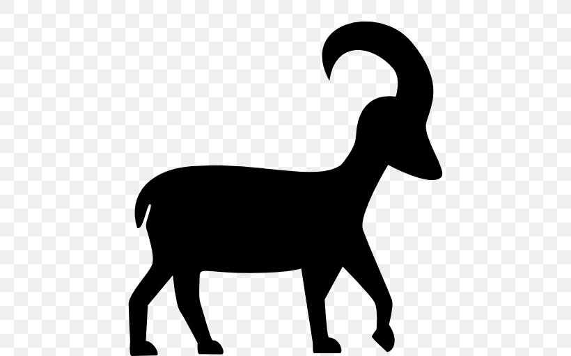 Goat Symbol Capricorn Astrology, PNG, 512x512px, Goat, Astrological Sign, Astrology, Black And White, Capricorn Download Free