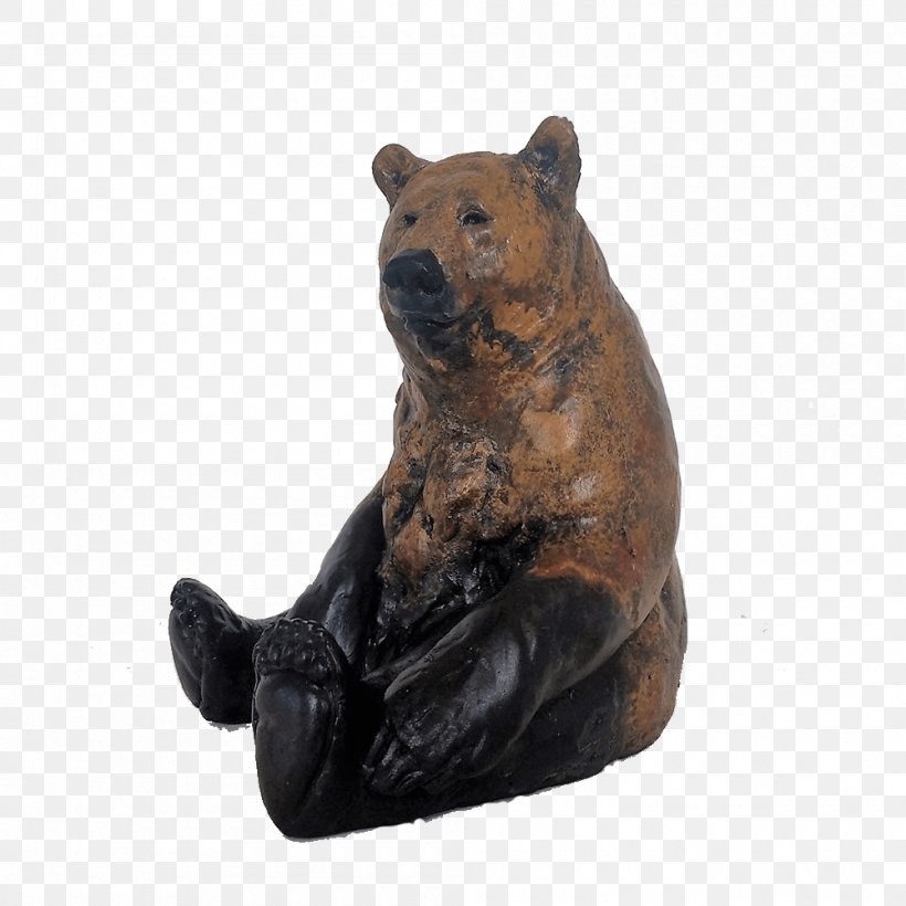 Grizzly Bear Sculpture Vital Ground Clay, PNG, 1000x1000px, Bear, Average, Clay, Fishing, Grizzly Bear Download Free