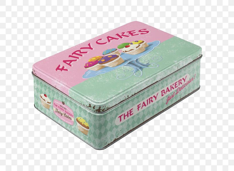 Cupcake First Aid Emergency Use Only Rectangular Tin Nostalgic Art Fairy Cakes-Fresh Everyday Yatay Teneke Saklama Kutusu Box Food, PNG, 600x600px, Cupcake, Box, Cake, Container, Food Download Free