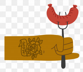 Hand Holding Bbq Hand Barbecue PNG