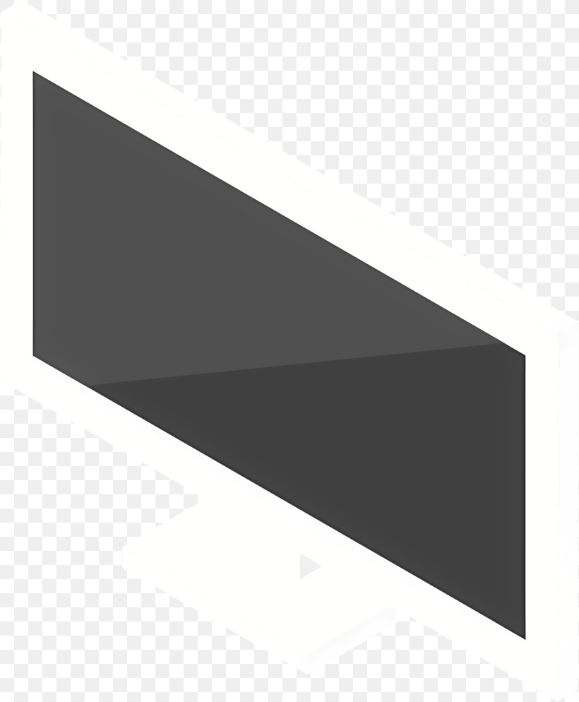 Icon - Modern Television Screen Illustration PNG