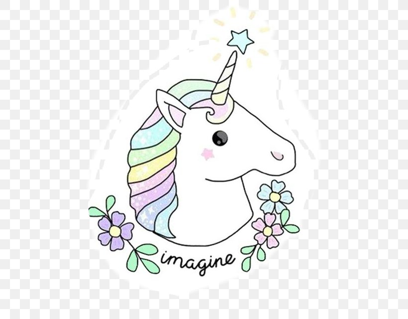 Unicorn Drawing Horn We Heart It, PNG, 473x640px, Watercolor, Cartoon, Flower, Frame, Heart Download Free