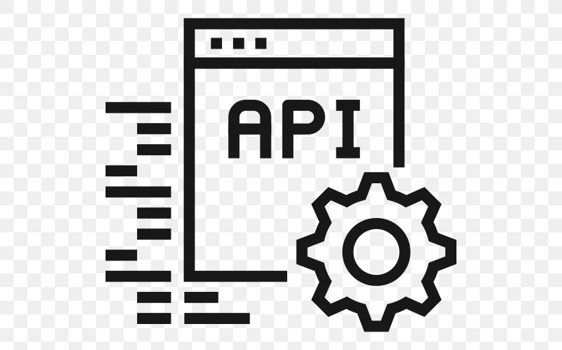 Application Programming Interface Representational State Transfer, PNG, 512x512px, Application Programming Interface, Area, Black, Black And White, Brand Download Free