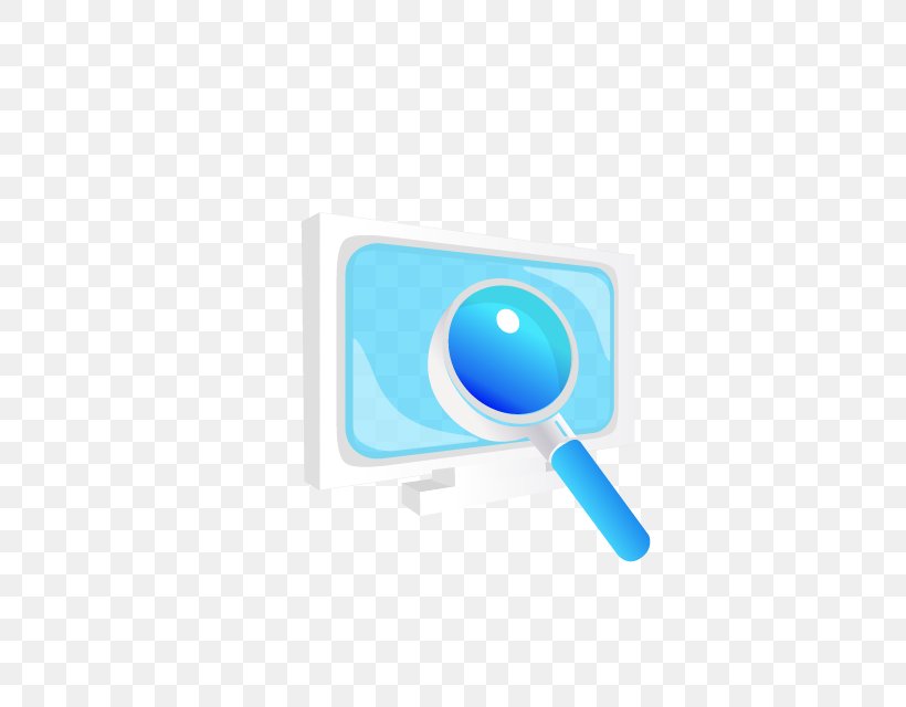 Blue Magnifying Glass, PNG, 559x640px, Blue, Aqua, Azure, Drawing, Glass Download Free