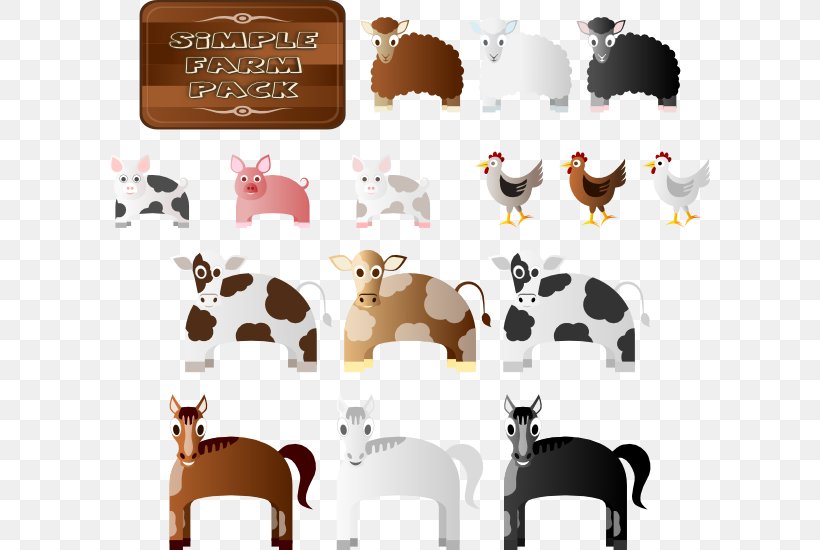 Cattle Livestock Horse Clip Art, PNG, 600x550px, Cattle, Animal Figure, Barn, Carnivoran, Dog Download Free