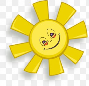 Sun Smile - Clip Art PNG