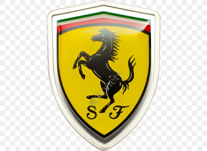 Ferrari 458 Car Scuderia Ferrari LaFerrari, PNG, 450x600px, Ferrari, Car, Crest, Decal, Emblem Download Free