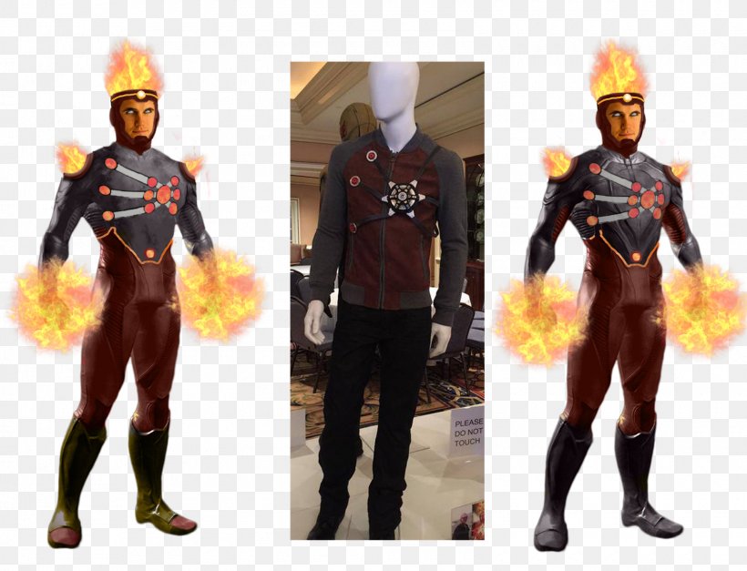 Flash - Firestorm Eobard Thawne Heat Wave Arrowverse Costume PNG