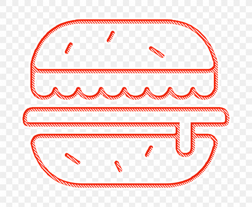 Hamburguer Icon Gastronomy Icon Food Icon, PNG, 1228x1010px, Hamburguer Icon, Food Icon, Gastronomy Icon, Geometry, Line Download Free