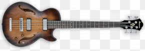 Bass Guitar - Gibson Les Paul Ibanez Artcore Series Bass Guitar Pickup PNG