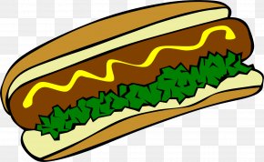Hot Dog - Hot Dog Hamburger Fast Food Barbecue Grill Clip Art PNG