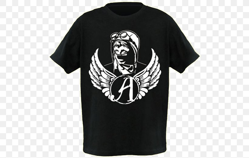 Printed T-shirt Hoodie Clothing, PNG, 500x522px, Tshirt, Active Shirt, Black, Bluza, Brand Download Free