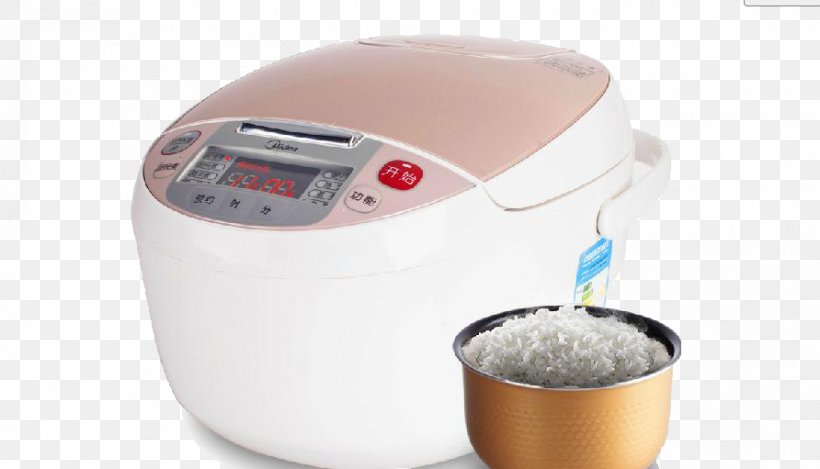 Rice Cooker Lianjiang, Guangdong Midea Electric Cooker, PNG, 892x511px, Rice Cooker, Cooked Rice, Cooker, Cooking, Cookware And Bakeware Download Free