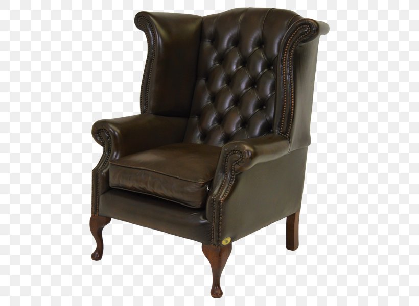 Club Chair Wing Chair Couch Queen Anne Style Furniture, PNG, 500x600px, Club Chair, Bed, Chair, Chaise Longue, Couch Download Free