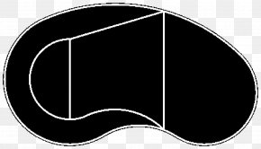 Kidney - Monochrome Circle Black And White PNG