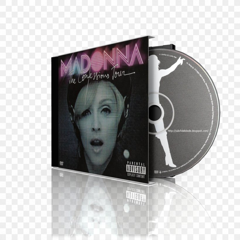 Madonna Compact Disc The Confessions Tour Brand, PNG, 1000x1000px, Madonna, Album, Brand, Compact Disc, Confessions Tour Download Free