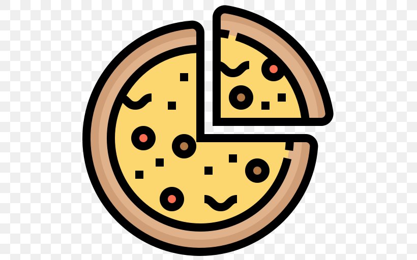 Pizza Food, PNG, 512x512px, Yellow, Happiness, Smile Download Free