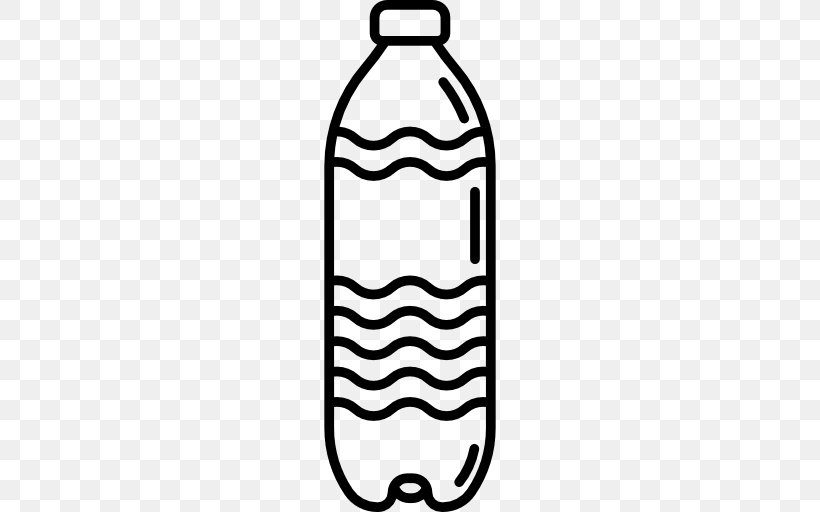 Plastic Bottle Water Bottles Clip Art, PNG, 512x512px, Plastic Bottle, Black And White, Bottle, Bottled Water, Drink Download Free