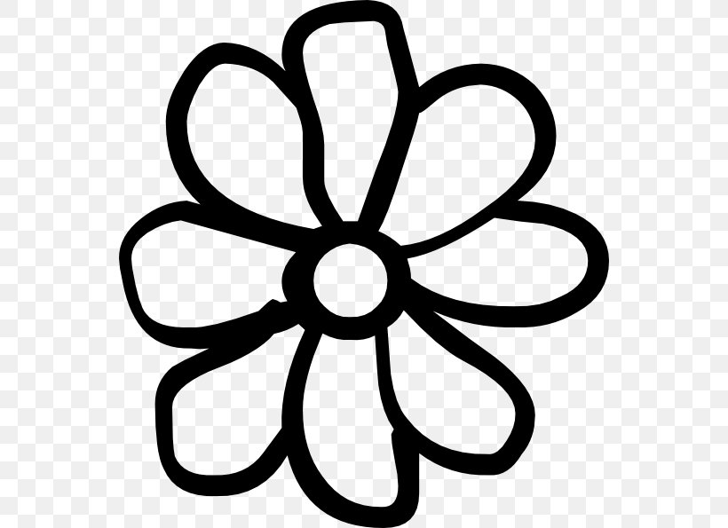 Clip Art Openclipart Flower Image Free Content, PNG, 552x595px, Flower, Area, Artwork, Black And White, Document Download Free