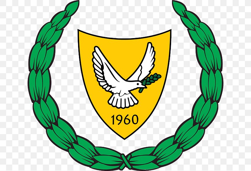 Coat Of Arms Of Cyprus Flag Of Cyprus Northern Cyprus Stock Photography, PNG, 640x561px, Coat Of Arms Of Cyprus, Artwork, Beak, Coat Of Arms, Cyprus Download Free