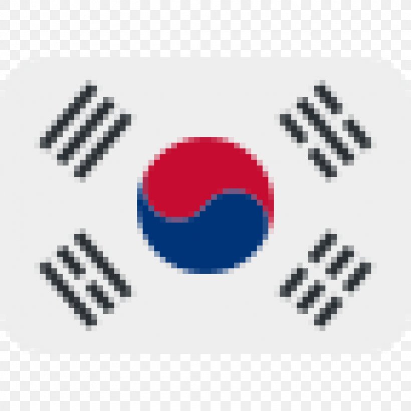 Flag Of South Korea Flag Of North Korea Korean Independence Movement, PNG, 1024x1024px, South Korea, Area, Blue, Brand, Emoji Download Free