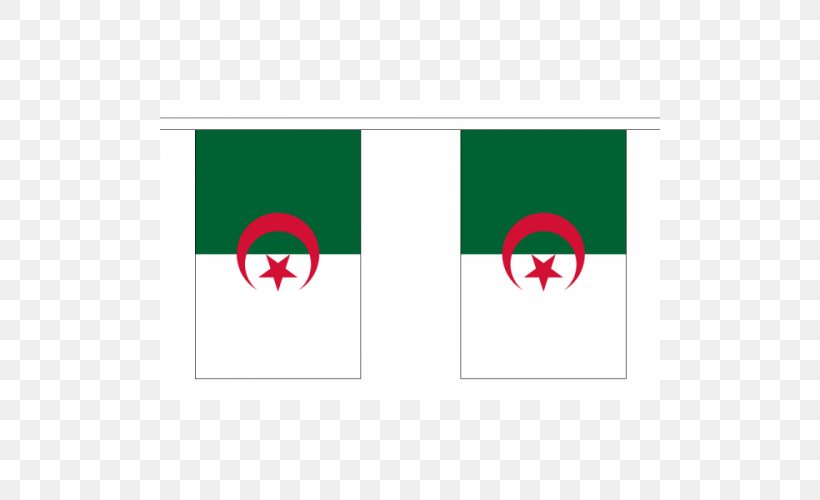 Green Flag Of Algeria Flag Of Algeria Font, PNG, 500x500px, Green, Algeria, Area, Flag, Flag Of Algeria Download Free