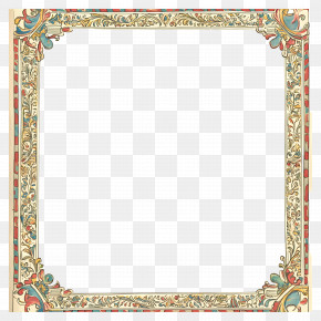 Page Border - Ornate Decorative Frame PNG