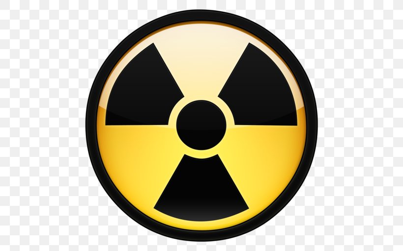 Radioactive Decay Ionizing Radiation Hazard Symbol Vector Graphics, PNG, 512x512px, Radioactive Decay, Hazard Symbol, Ionizing Radiation, Radiation, Radioactive Contamination Download Free