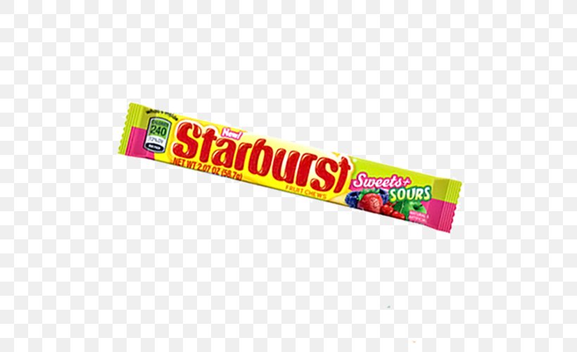 Sweet And Sour Chocolate Bar Wrigley Starburst Sour Fruit Chews, PNG, 500x500px, Sweet And Sour, Candy, Candy Corn, Chocolate Bar, Confectionery Download Free