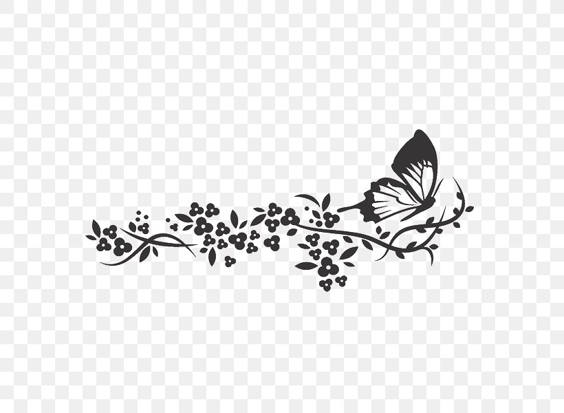 Wall Decal Stencil, PNG, 600x600px, Wall Decal, Art, Black, Black And White, Branch Download Free