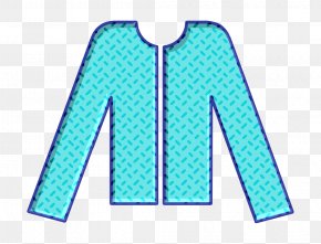 Electric Blue Sleeve - Casual Icon Clothing Icon Fashion Icon PNG