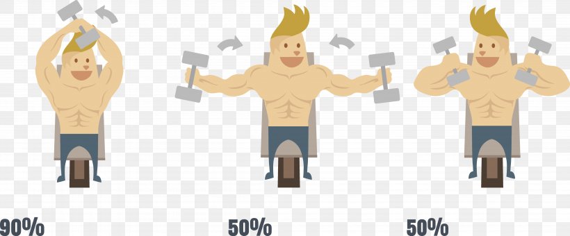 Physical Fitness Drawing, PNG, 4290x1780px, Physical Fitness, Barbell, Brand, Cartoon, Diagram Download Free