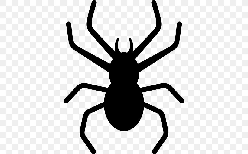 Spider Insect Clip Art, PNG, 512x512px, Spider, Animal, Artwork, Black And White, Insect Download Free