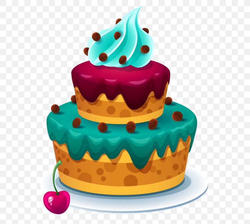 Birthday Cake Layer Cake Chocolate Cake Clip Art, PNG, 600x734px, Birthday Cake, Baked Goods, Birthday, Buttercream, Cake Download Free