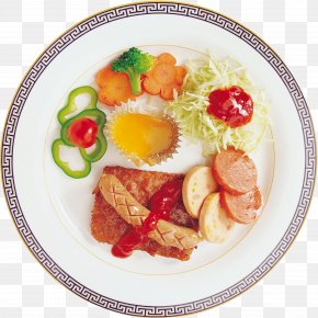 Sausage - Full Breakfast Food Ham Sausage PNG