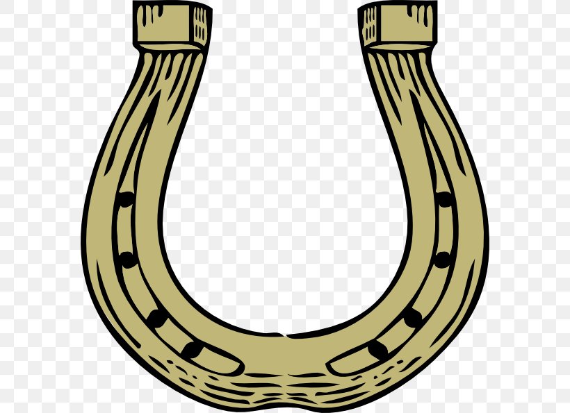 Horseshoe Free Content Clip Art, PNG, 588x595px, Horse, Free Content, Horseshoe, Luck, Presentation Download Free